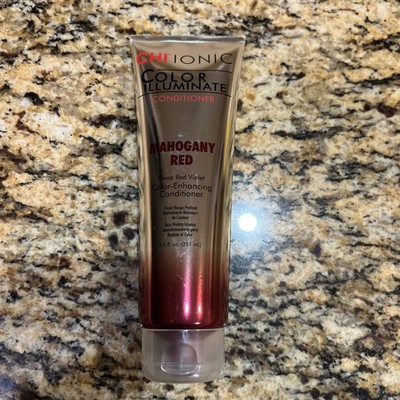 CHI Ionic Color Illuminate Color Enhancing Conditioner Mahogany Red 8.5 oz