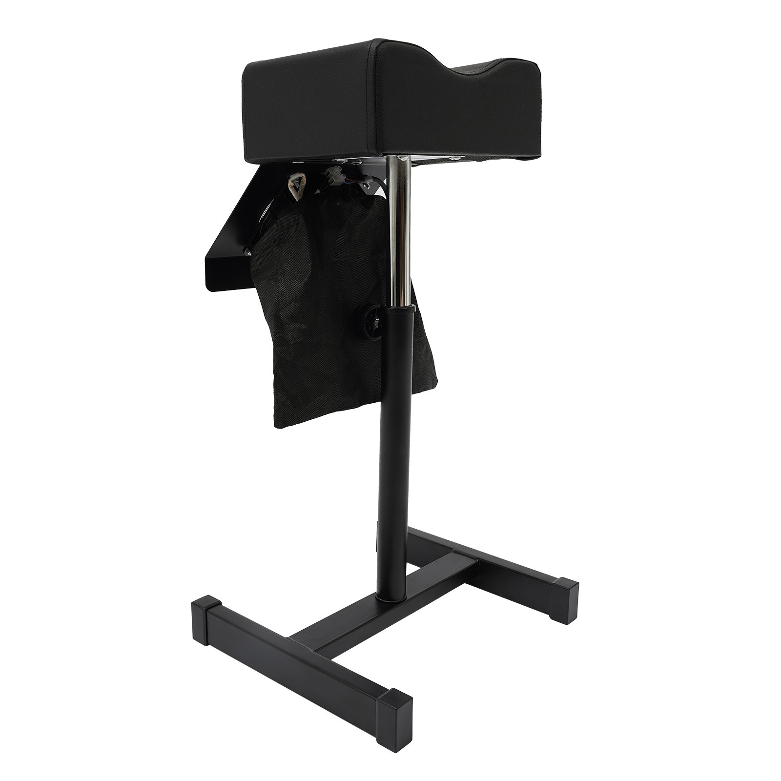 Pedicure Stool Chair Beauty Salon Lift Stool Footrest Nail Bench W/Cleaning Fan