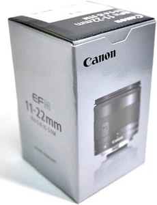CANON Objectif de la caméra EF-M F4-5.6 IS STM EF-M11-22ISSTM pour EOS M 11-22mm