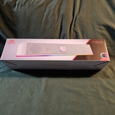 GS560 RGB Desktop Soundbar, 2.0 Channel Computer Speaker White