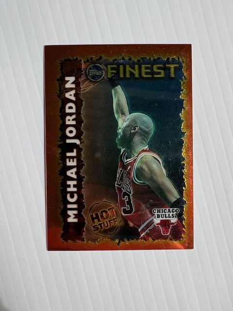 1995-96 Topps Finest - Hot Stuff Michael Jordan #HS 1