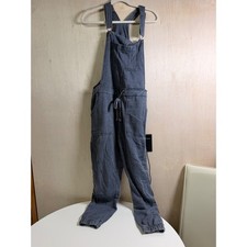 WallFlower Overalls Women M Charcoal Gray Exc...