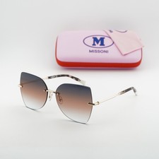 New Missoni MIS 0119/S 0J5G PR Gold/Grey Brown Gradient 60-15-140 Sunglasses