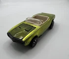 VINTAGE 1968 HOT WHEELS CUSTOM FIREBIRD REDLINE GREEN ANTIFREEZE MATTEL