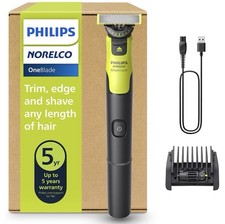 Philips Norelco OneBlade 360 Face Hybrid Electric Trimmer and Shaver QP2724