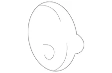 Genuine  Alignment Camber Adjusting Eccentric (Left Right Front) 48198-60011