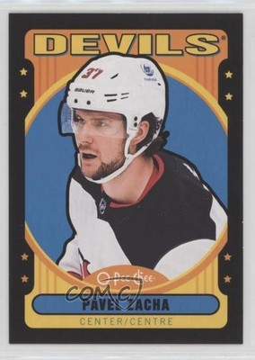 2021-22 O-Pee-Chee Retro Black Border 95/100 Pavel Zacha #242 8i3