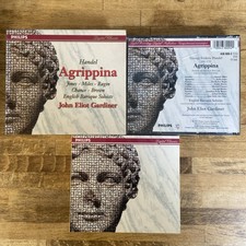 HANDEL Agrippina CD 3 Discs & Booklet | John Eliot Gardiner - Phillips 1997