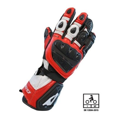 GIMOTO GP7 Racing Motorrad Handschuhe rot