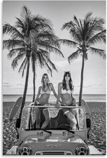 David Yarrow 14 Black and White Photography Poster 24x36 Unframed