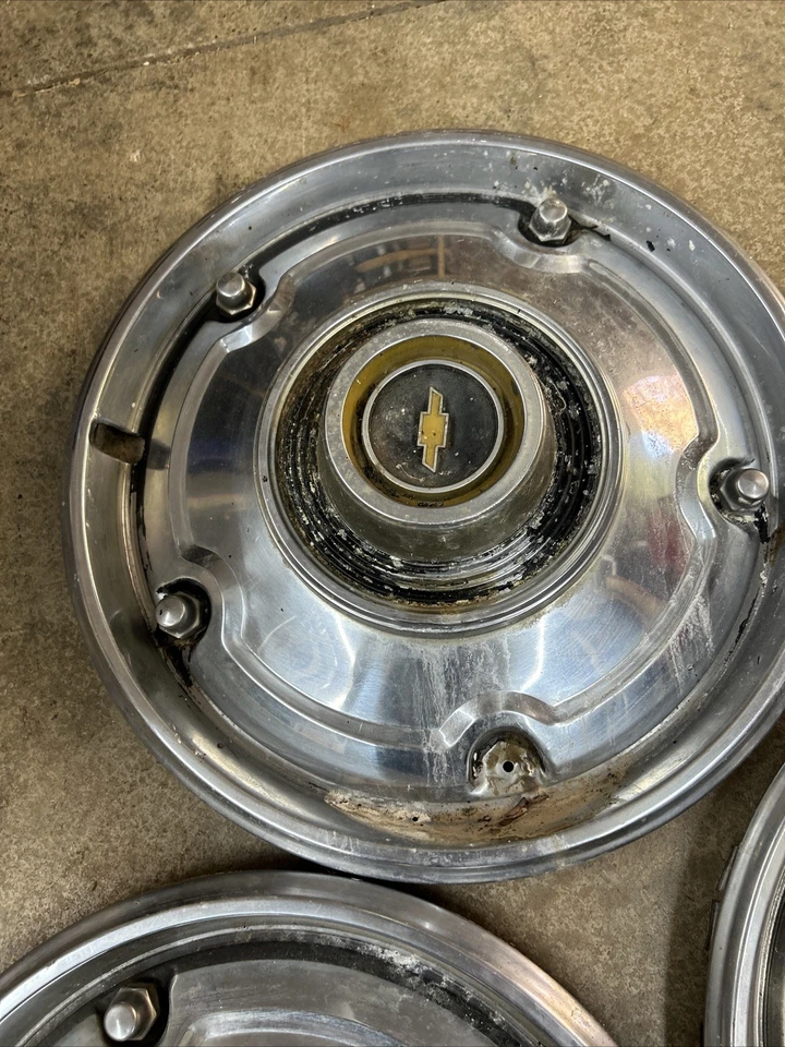 Chevrolet Pickup Truck Blazer Suburban 1969-1982 tapacubos cubierta de rueda 70 71 72 Foto 4 de 4