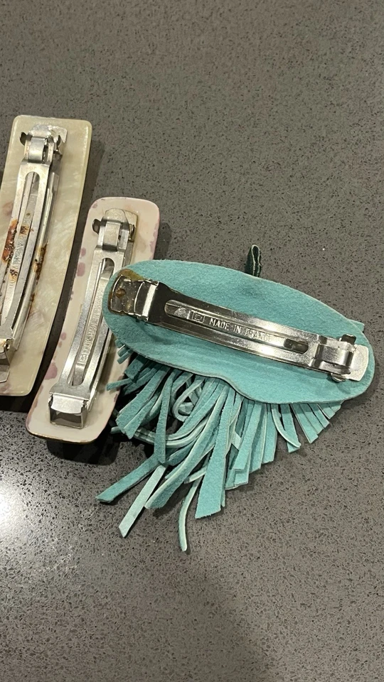 Винтажный лот РЕДКАЯ5 Laurel Burch 80 женщин заколки смесь кожи латуни из нержавеющей стали  - Изображение 2 из 4