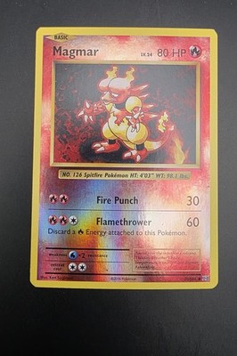 Pokémon Karte Magmar Holo Reverse Evolution 20/108 EVO Englisch