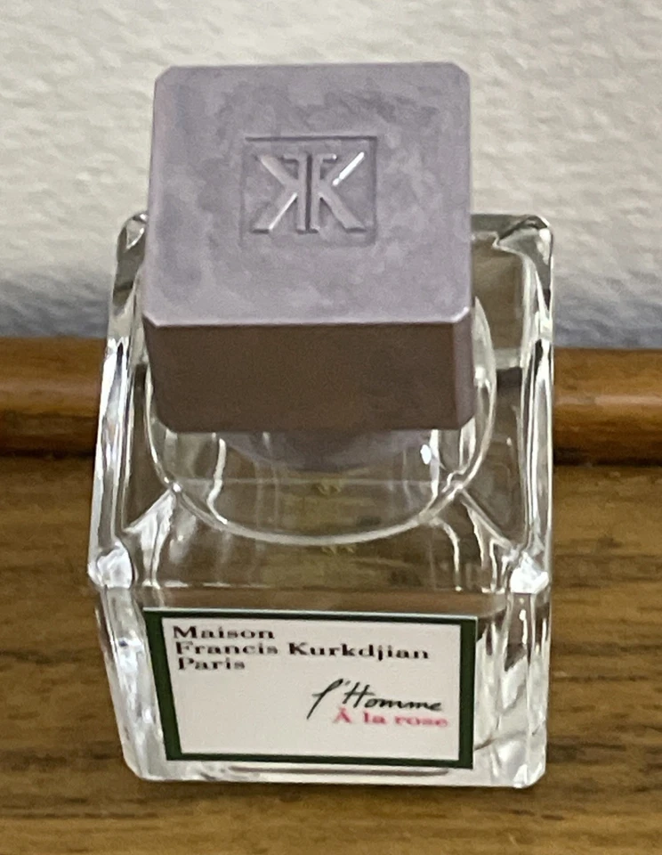Maison Francis Kurkdjian L'Homme A La Rose EDP 10 ml/0,30 oz TRVL SPLASH NUEVO SIN CAJA Foto 2 de 4