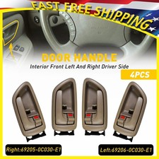 for Toyota Sequoia 2001-2007 2/4pcs Inside Interior Door Handle Front + Rear Set