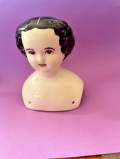 Vintage China Doll Head Shoulders 5.25" Tall 3.5 Across Shoulders