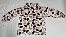 Vintage 101 Dalmatians Disney Turtle Neck Size 2T All Over Print 90s