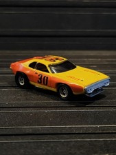 Aurora AFX Plymouth Road Runner Stock Car Yellow/Orange 30 Ho Slot Car ZZZ