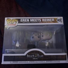 Figura Vinilo Funko Attack on Titan Serie 5 Eren Meets Reiner Pop Moments #1432
