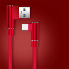 USB A auf USB C Kurz 50cm,1m,2m USB C Kabel 90 Grad Winkel Schnellladekabel
