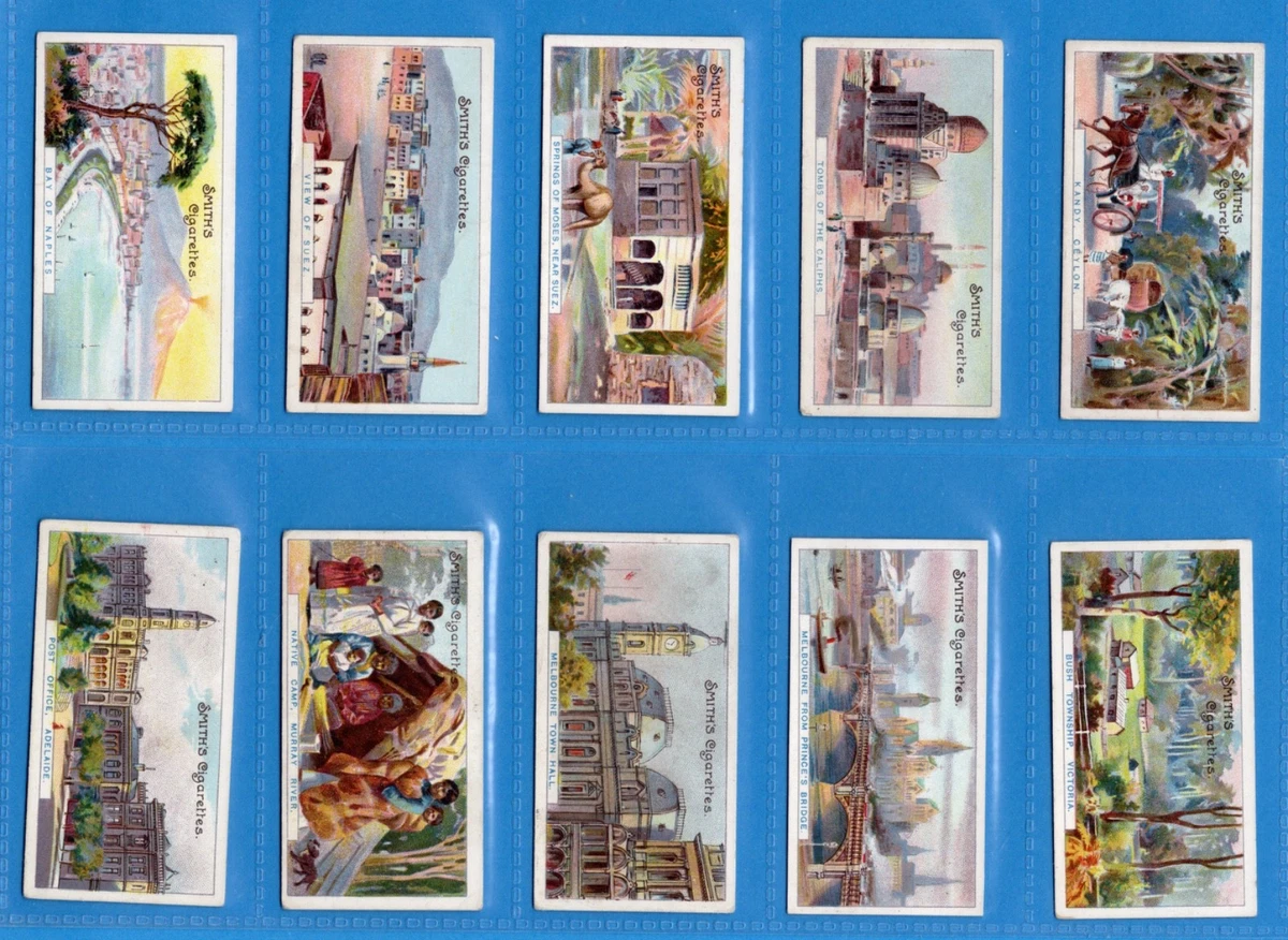 f & j smith cigarette cards Original Loose Collectable Smith Cigarette Cards for sale