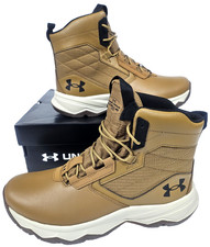 Under Armour UA Stellar G2 6" Size 11 Tactical Boots Brown 3025578-200