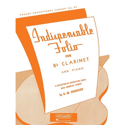 Rubank Publications Indispensable Folio - Bb Clarinet and Piano