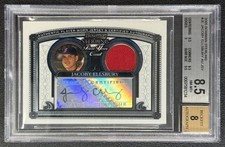 JACOBY ELLSBURY BGS 8.5 2005 BOWMAN STERLING #BS-JE PROSPECT JERSEY AUTO RC 1234