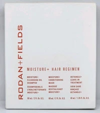 Rodan + Fields Moisture+ Hair Regimen Shampoo Conditioner Travel Size New in Box