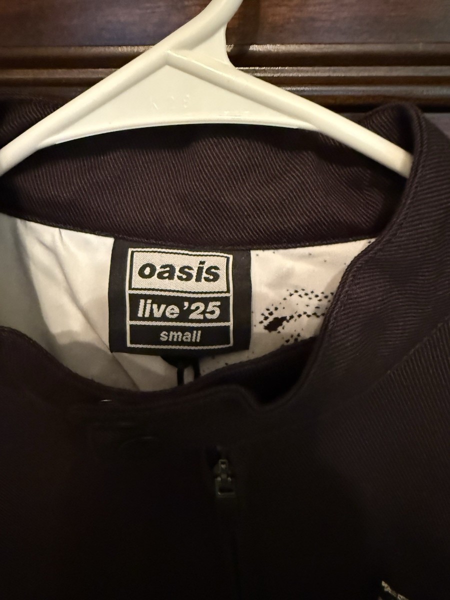 Oasis Live 25 Merch Logo Harrington jacket | eBay