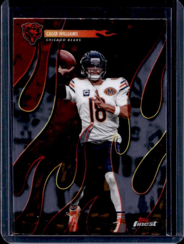 2025 Topps Finest Caleb Williams Torchers #T-12 Bears