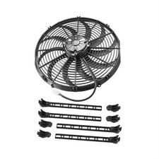 Spal 16 Pull Type Curved Blade Radiator Cooling Fan Mount Kit