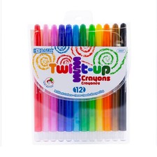 BAZIC 12 Color Propelling Crayons, pack of 12