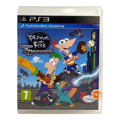 PS3 Phineas & Ferb Quer durch die 2 Dimension / Across the 2nd Dimension EU mit 