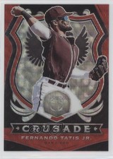2020 Panini Chronicles Crusade Ruby Wave Prizm /199 Fernando Tatis Jr #11 03fh