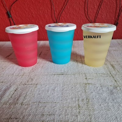 Tupperware Becher je 330 ml mit Trinkhalmdeckel, eine Sonderedition! Stückpreis!