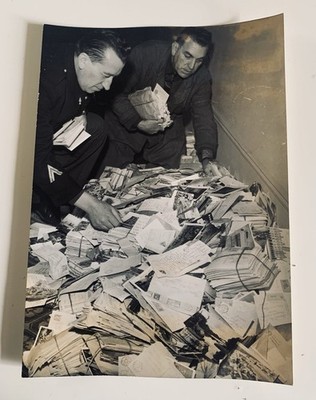 RENE COTY ''Operation Dankkarten M. COTY - ORIGINAL PRESSEFOTO 13x18cm