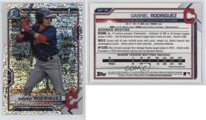2021 Bowman Chrome Prospects Speckle Refractor /299 Gabriel Rodriguez #BCP-180