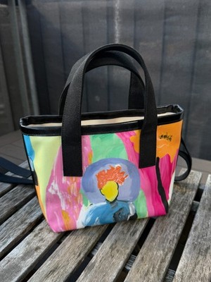 NEU Stine Goya tasche mit abstraktem Muster