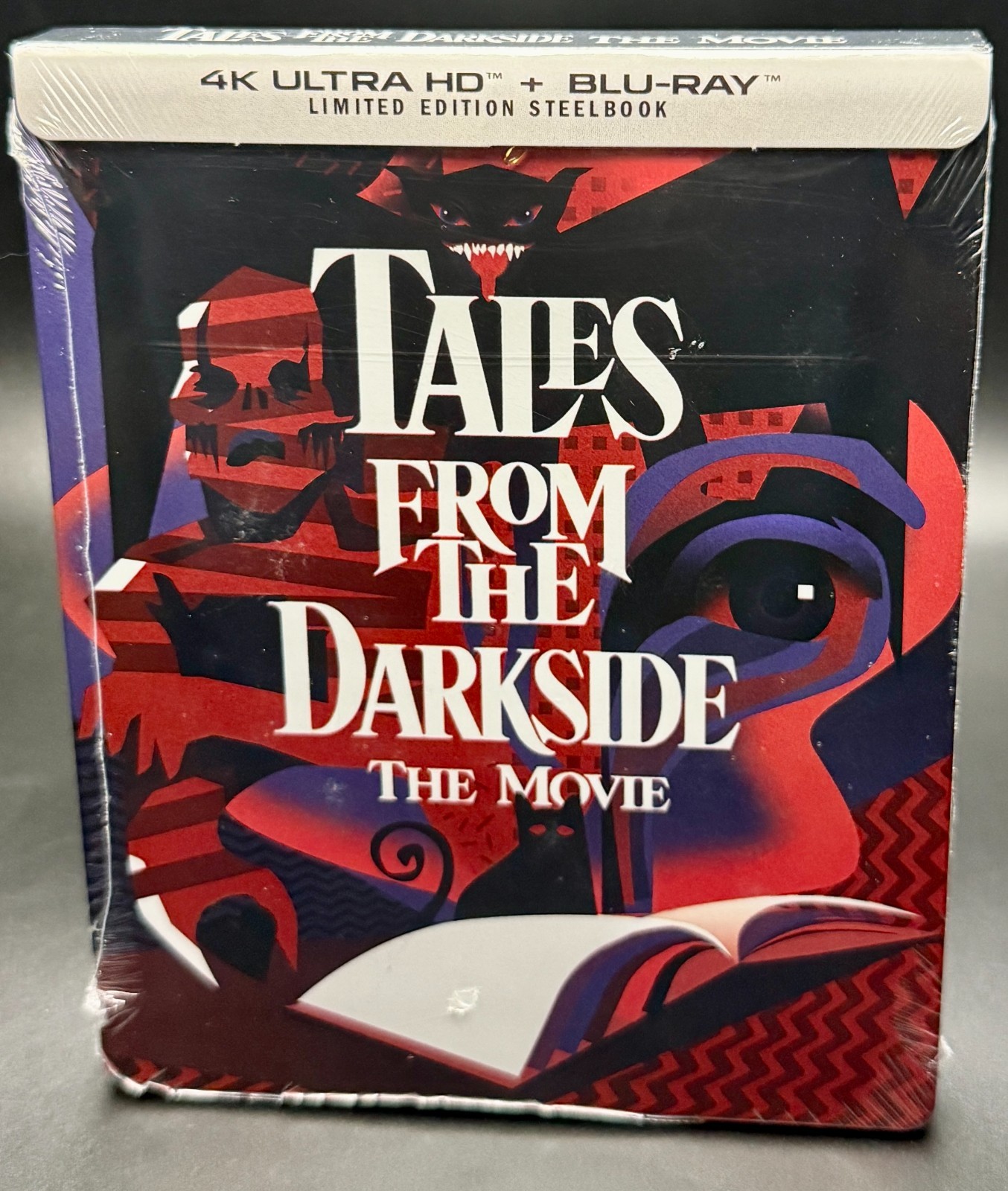 TALES FROM THE DARKSIDE THE MOVIE US EXCLUSIVE 4K UHD BLU-RAY STEELBOOK *SEALED*