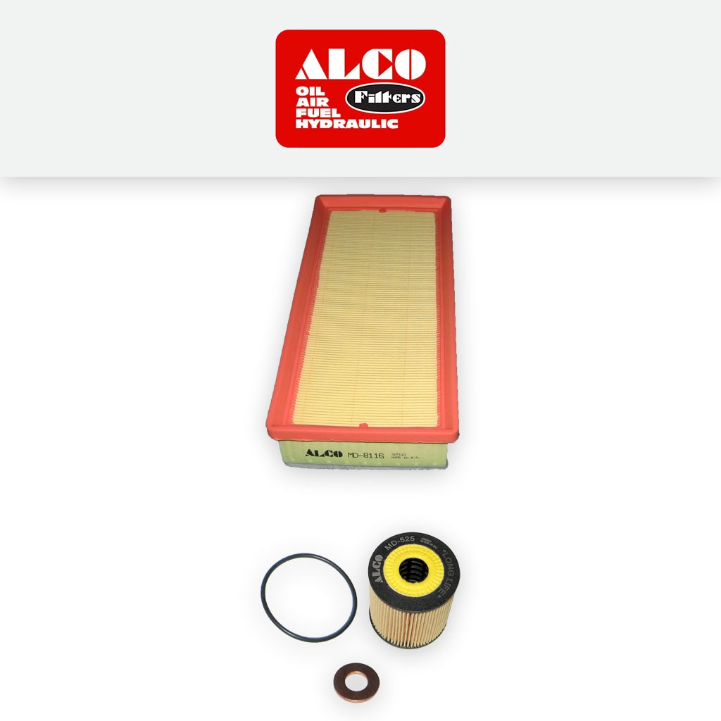 SERVICE KIT for PEUGEOT 508 2.2 HDI ALCO OIL AIR FILTERS (2010-2018)