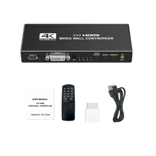 1X2 1X4 1X3 2X1 3x1 4X1 2x2 HDMI DVI Multi Video Controller Processor Splicer f