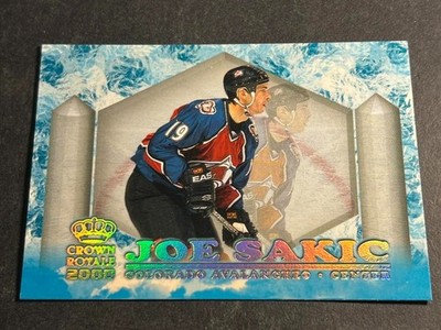 Box #44: 2000 Pacific ICE ELITE OVERSIZE PROOF Joe Sakic Avalanche #8