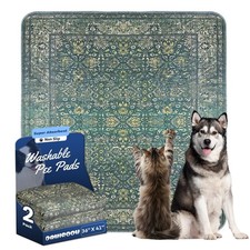 Washable Pee Pads for Dogs, Waterproof Leakproof Super Absorbent Non-Slip Whe...