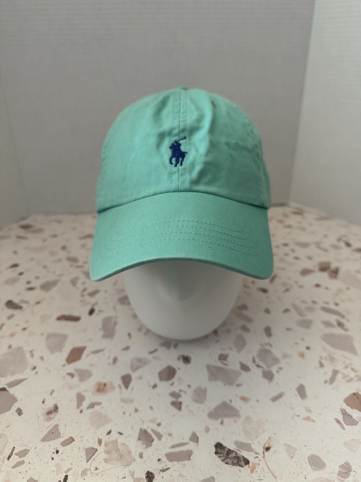 Ralph Lauren Polo Cappello Berretto Strap Back Come Nuovo Regolabile Pony Logo Taglia OS
