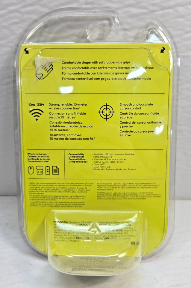 Logitech M317C Wireless Mouse - Blue Aurora - Image 2 of 4