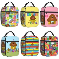 Kids Hey Duggee Cartoon Insulated Lunch Bag School Travel Picnic Snack Bags Gift