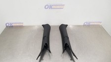 20 Ford Mustang Coupe Interior A Pillar Windshield Post Trim Set Pair Black