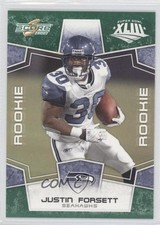 2008 Score Rookie Factory Set Green Justin Forsett #426 0b6