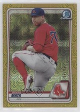 2020 Bowman Chrome Prospects Mega Box Gold Mojo Refractor 50/50 Bryan Mata 0r4